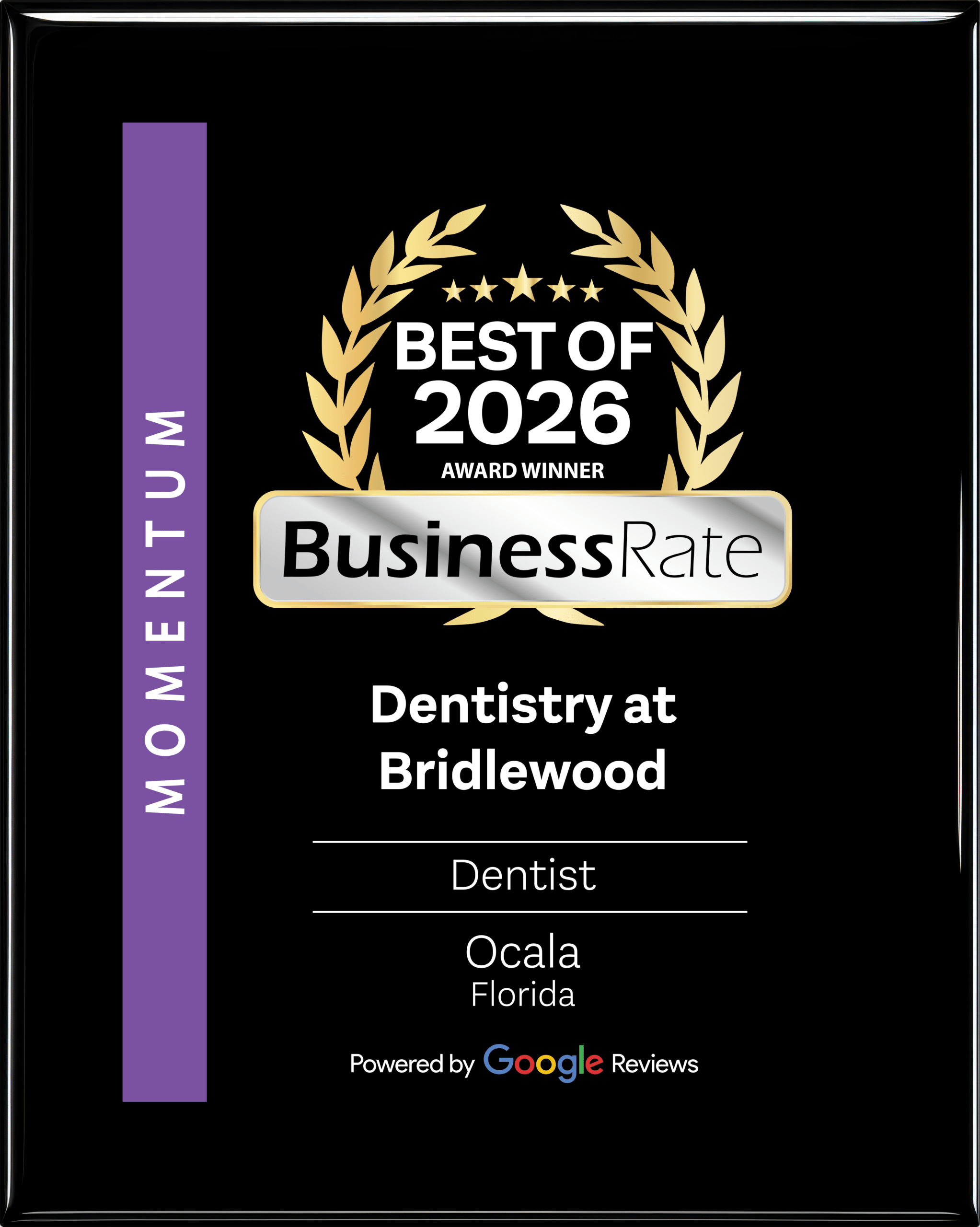 Best of 2026 BusinessRate Award Winner - Dentistry at Bridlewood